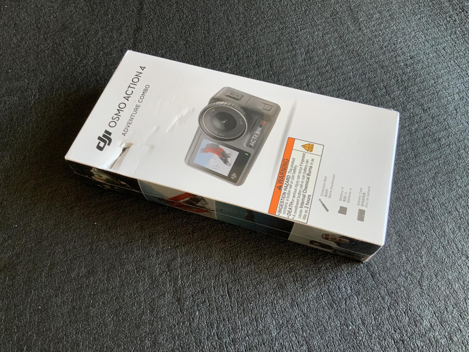 DJI Osmo Action 4 Adventure Combo, 4K/120fps Action Camera | Waterproof, 1/1.3-Inch Sensor, 10-bit & D-Log M, 155° Ultra-Wide FOV, Over 7.5 h With 3 Extra Batteries for Vlogging customer photo 2