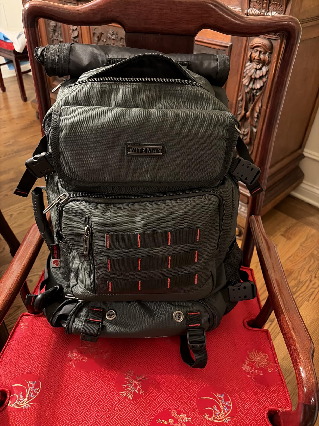 WITZMAN Carry on Travel Backpack for Men Airline Approved Fits 16