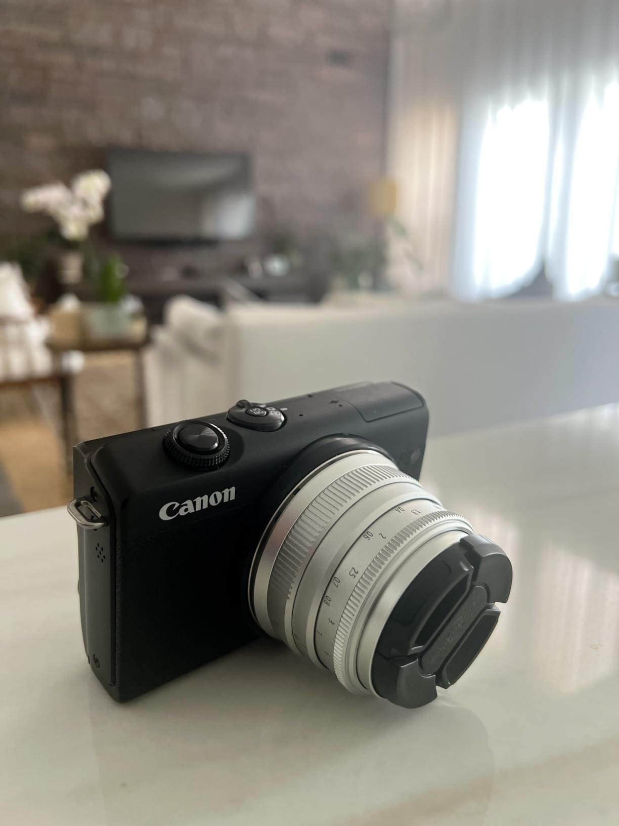 Brightin Star 35mm F1.7 Lens for Canon EF-M Mount Mirrorless Cameras, APS-C Manual Focus Large Aperture Prime customer photo 1