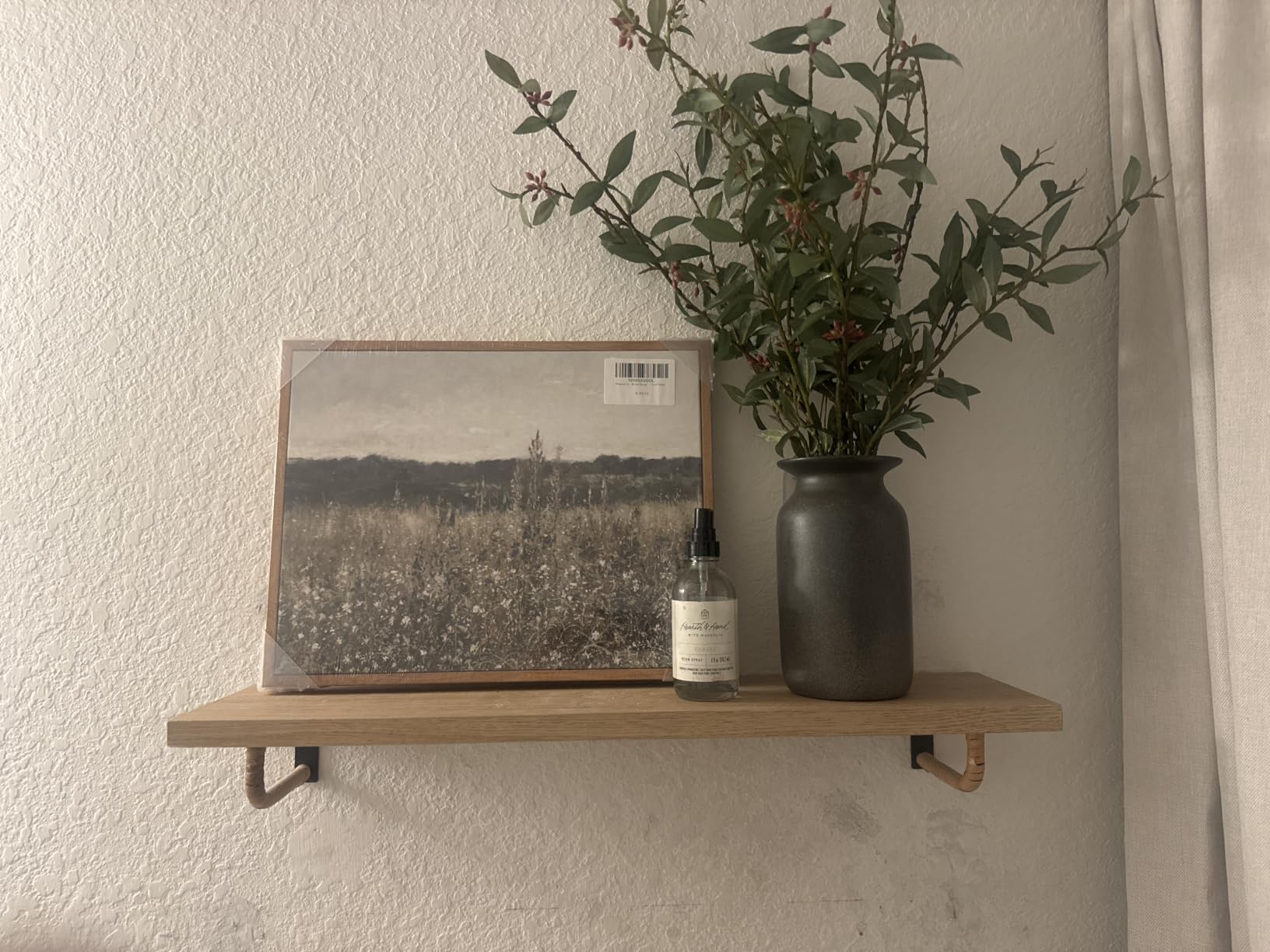 InSimSea Framed Canvas Wall Art Vintage Decor, Landscape Wall Art Home Decor, Modern Farmhouse Decor, Canvas Wall Art for Living Room Decor, Cottagecore Bedroom Kitchen Bathroom Decor, 24