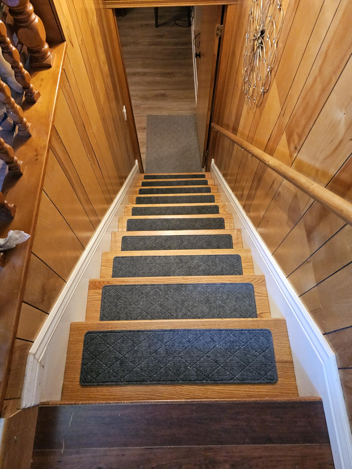 KOOTETA Stair Treads for Wooden Steps Indoor, 15 Pack 8