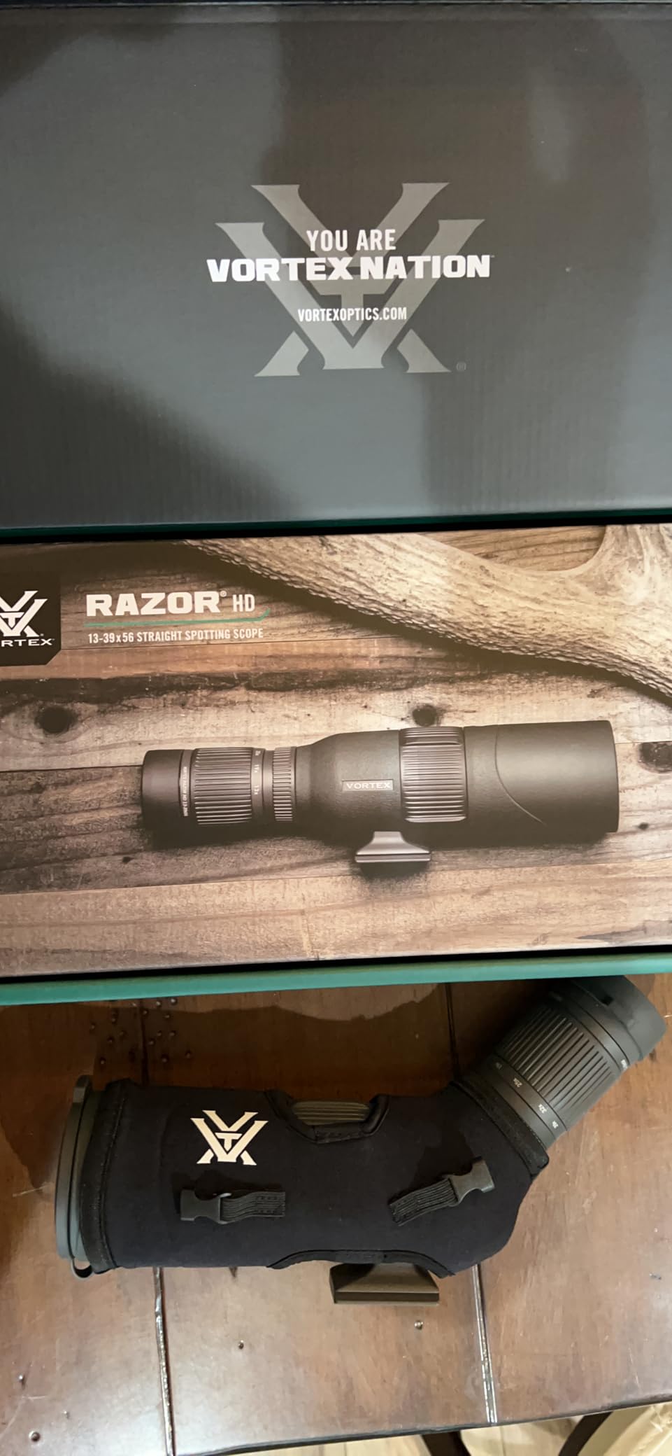 Razor HD Spotting Scope (13-39x56 Angled) customer photo 1