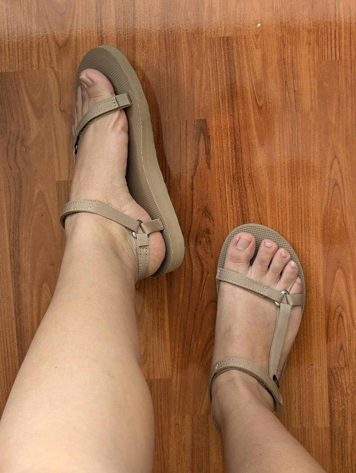 Teva Women's Original Universal Slim Leather Sandal customer photo 2