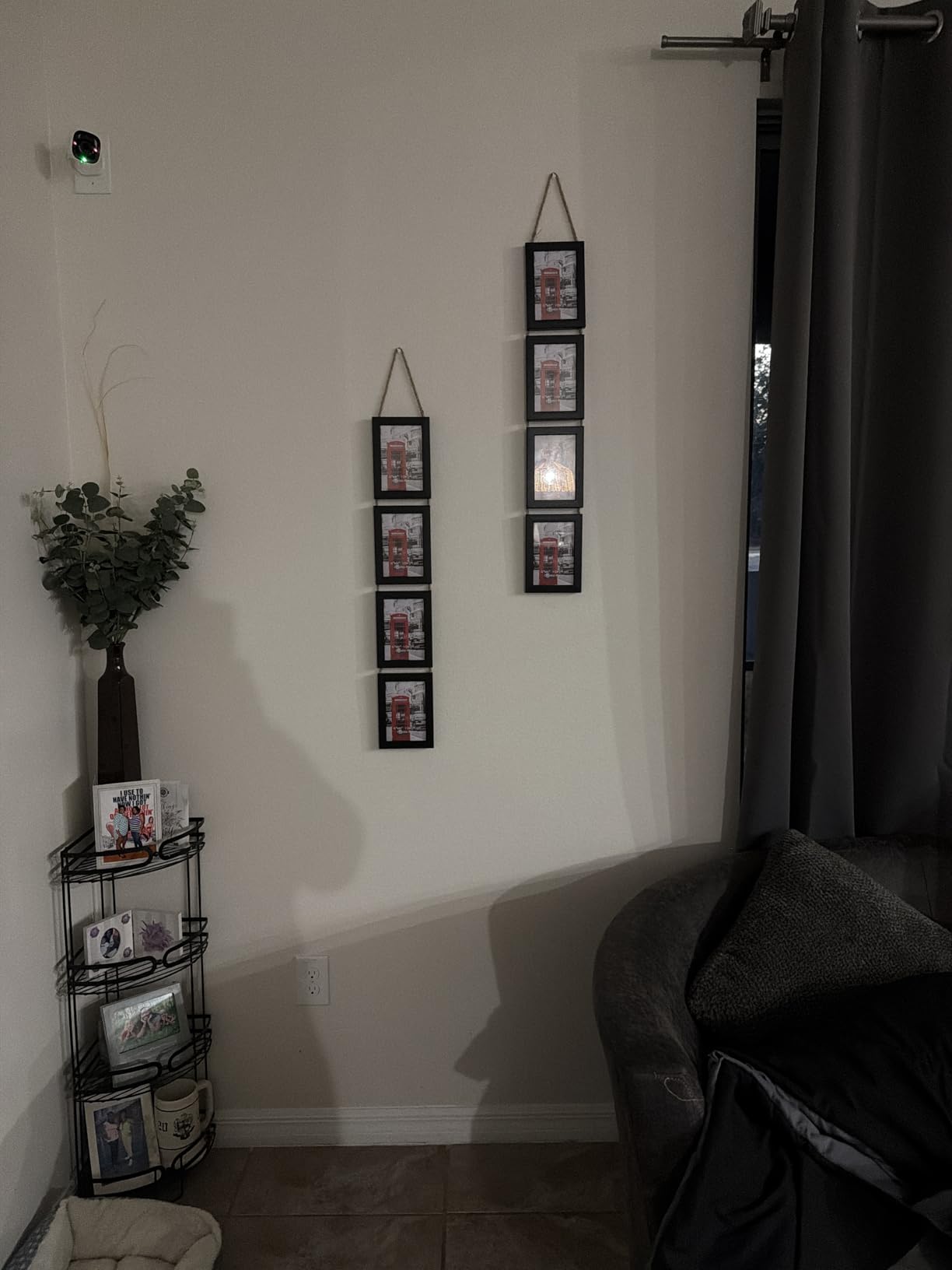 Black 4x6 Hanging Picture Frames Set of 2, 4 Openings Collage Photo Frames for Vertical 4 by 6 inch Pictures for Wall Decor customer photo 1