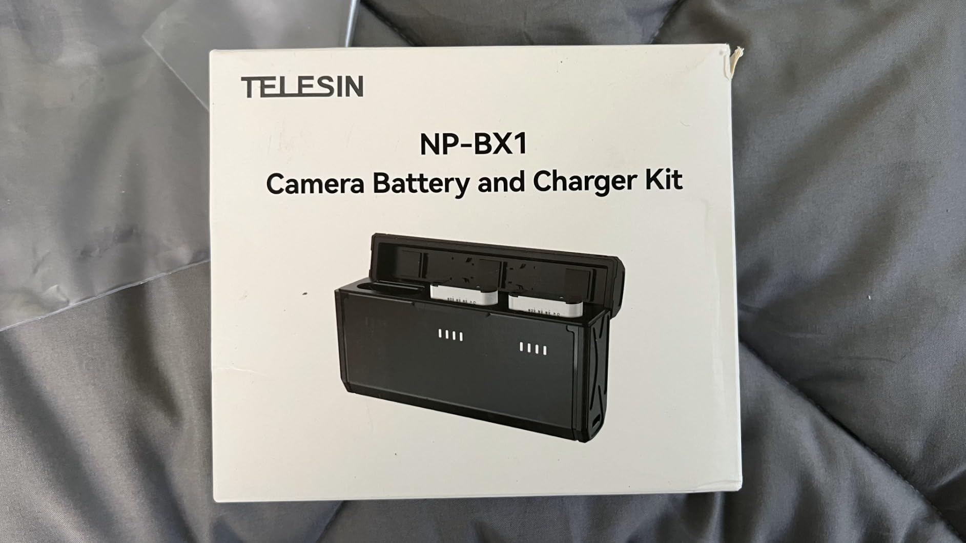 TELESIN 2 Pack NP-BX1 Battery and 3-Channel Battery Charger for Sony Camera - Fit for Sony NP-BX1/M8, ZV-1, ZV-1 II, Cyber-Shot DSC-RX100 (II/III/IV/V/VA/VI/VII) customer photo 1