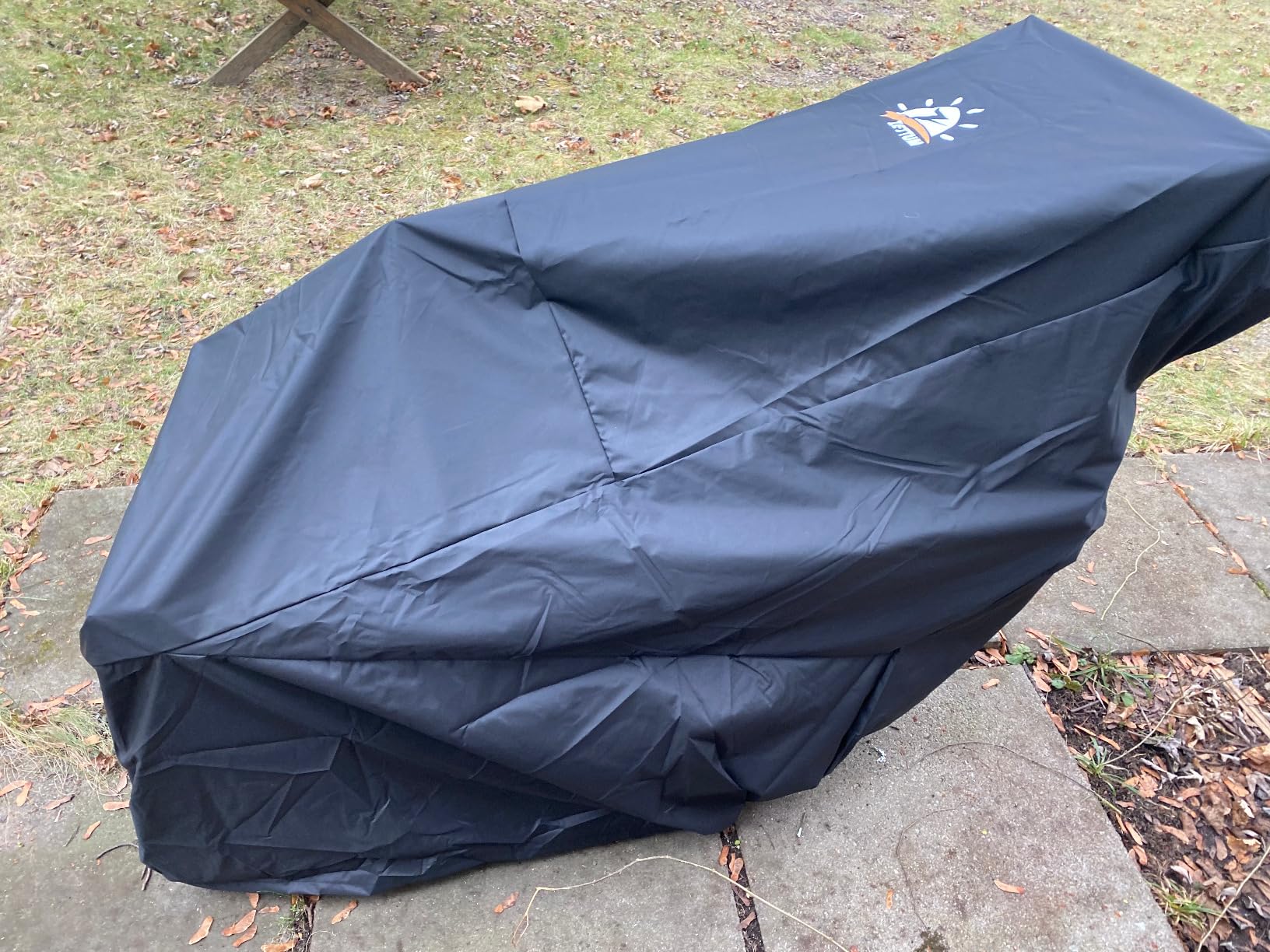 Zettum Snow Blower Cover - 600D Snowblower Covers Waterproof Heavy Duty, Outdoor Snow Thrower Cover Universal Fit for EGO, Honda, Ryobi, Cub Cadet, Ariens, Troy Bilt, Snow Joe, Toro and PowerSmart customer photo 2