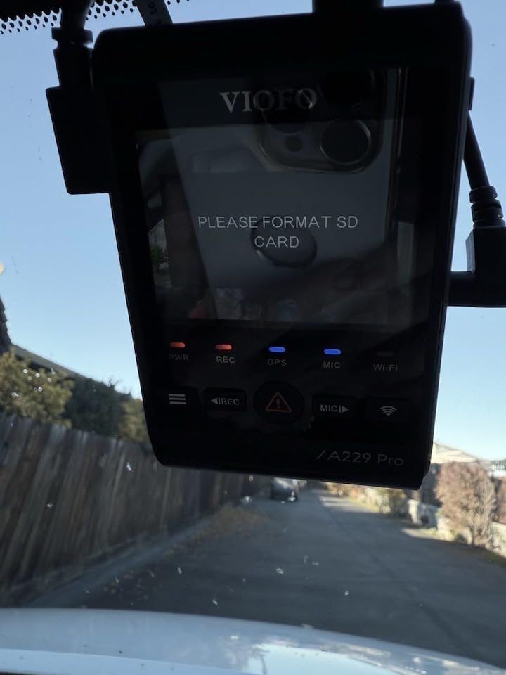 VIOFO A229 Pro 4K 3CH Dash Cam HDR for Front & Rear & Inside with STARVIS 2 | 4K+2K+1080P 3 Channel Dash Cam, IMX678 & IMX675 STARVIS 2, Triple Car Camera, 5GHz WiFi GPS, Voice Control, 24H Parking Mode customer photo 2