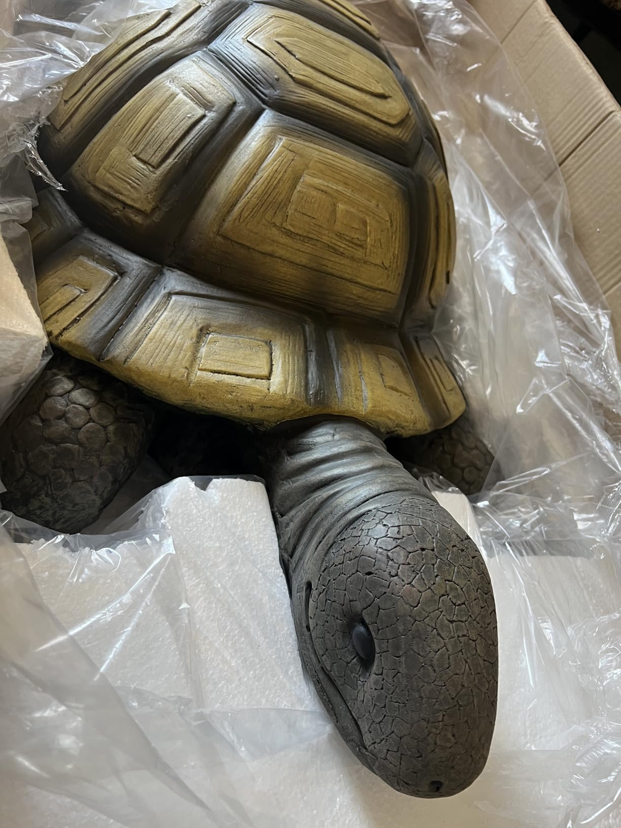 SKYFIRE Large Turtle Statues for Garden - 29.5' x 15.7' x 11.8' Fiber Reinforced Concrete Figurines, Garden Sculptures & Statues for Outdoors, Lawn, Yard, Indoor - Tortoise Outdoor Decor customer photo 1