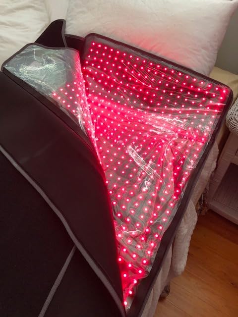 LifePro Allevabody Red Light Therapy Wrap - 660nm & 850nm Therapy Mat | Near Infrared Red light Therapy for Body Blanket- Triple Chip LED Mat - For Muscle Relaxation Support & Wellness customer photo 1