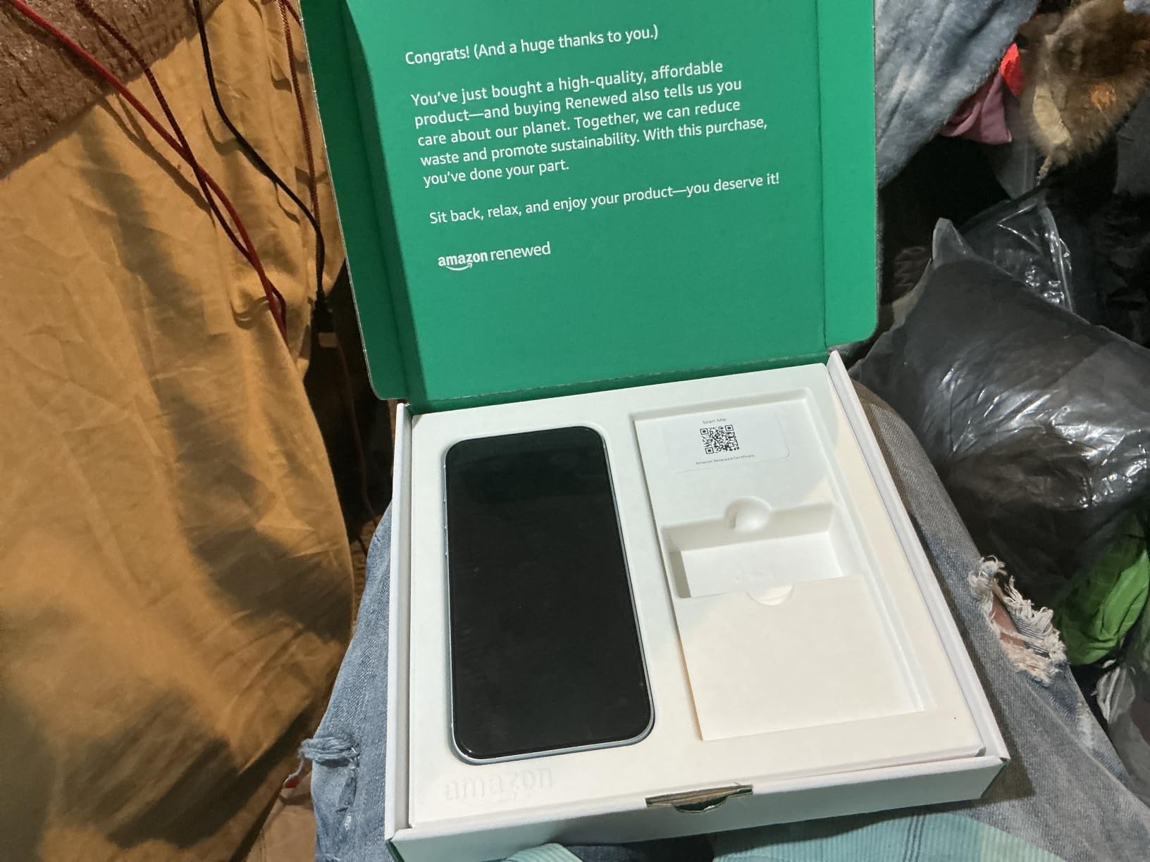 Apple iPhone 15 Plus, 128GB, Black - Unlocked (Renewed) customer photo 2