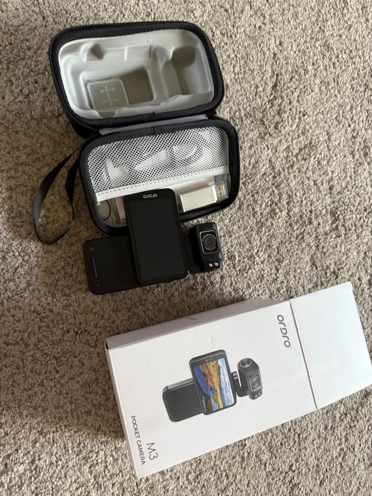 ORDRO M3 Pocket Camera, 5K Video Camcorder Handheld Digital Camera | 4K 60FPS | 3.5