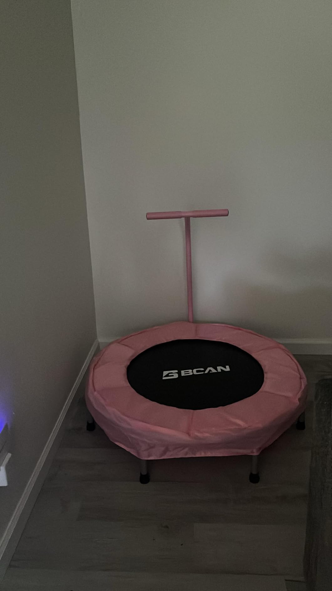 BCAN SP1 36'' Toddler Trampoline, ASTM Certified - Kids Trampoline for Ages 1-6, Foam Handle & Safe Thickened Cover, Mini Trampolines for Kids Indoor, Easy to Assemble customer photo 1