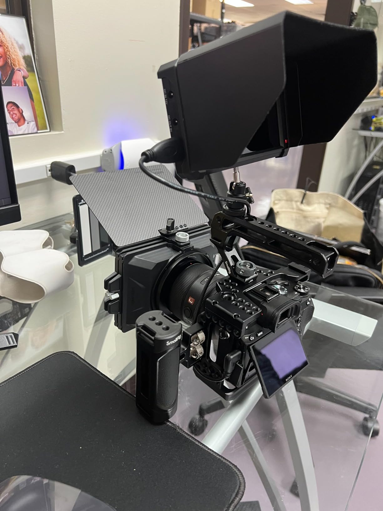 NEEWER Mini Matte Box with Two 4