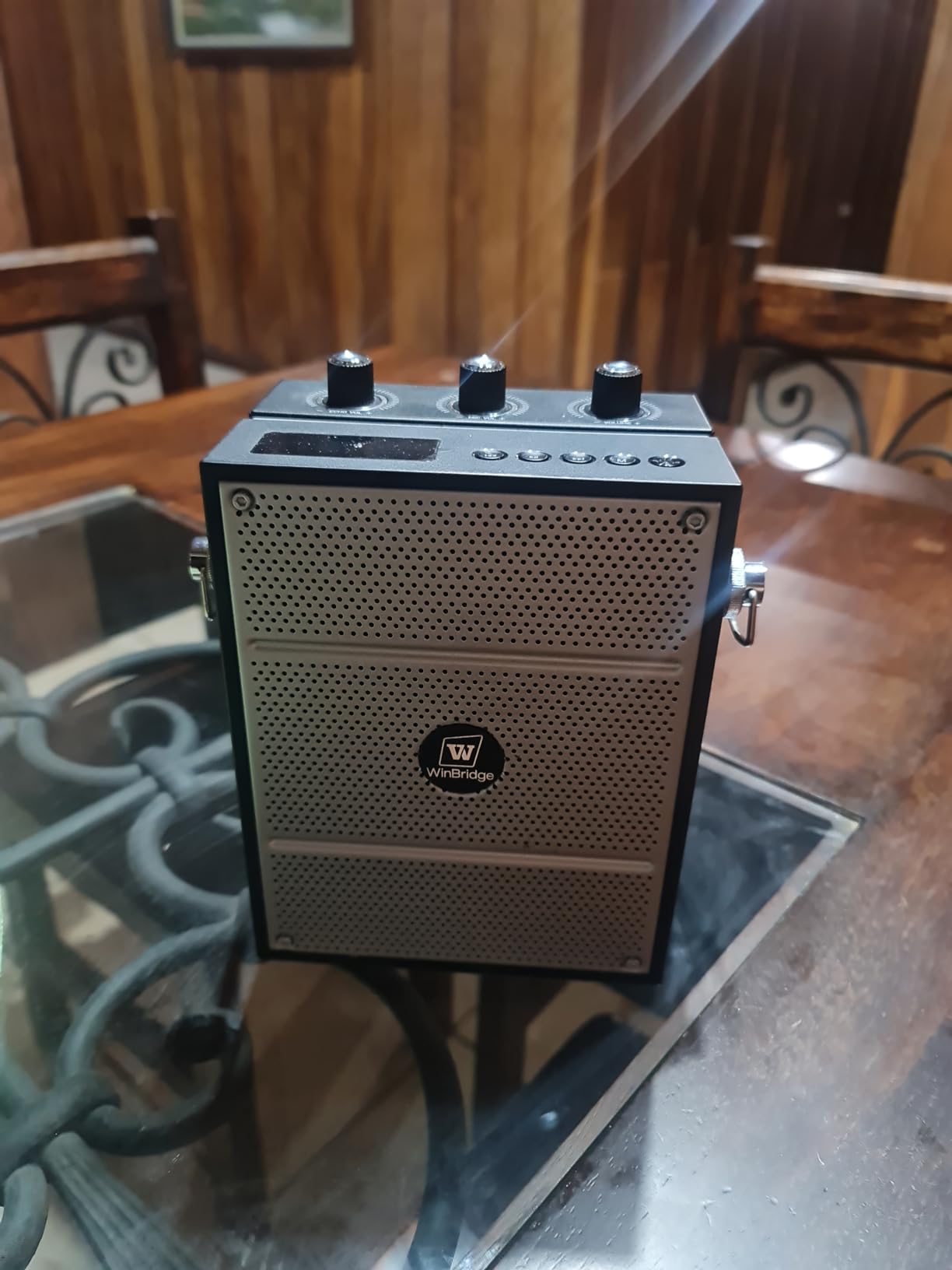 Voice Amplifier, 50W Bluetooth PA Speaker with Wireless Headset Mic | For Teachers, Trainers, Guides, Classrooms, Meetings & Events, Adjustable Shoulder Strap,All-Day Rechargeable, USB, TF & AUX customer photo 2