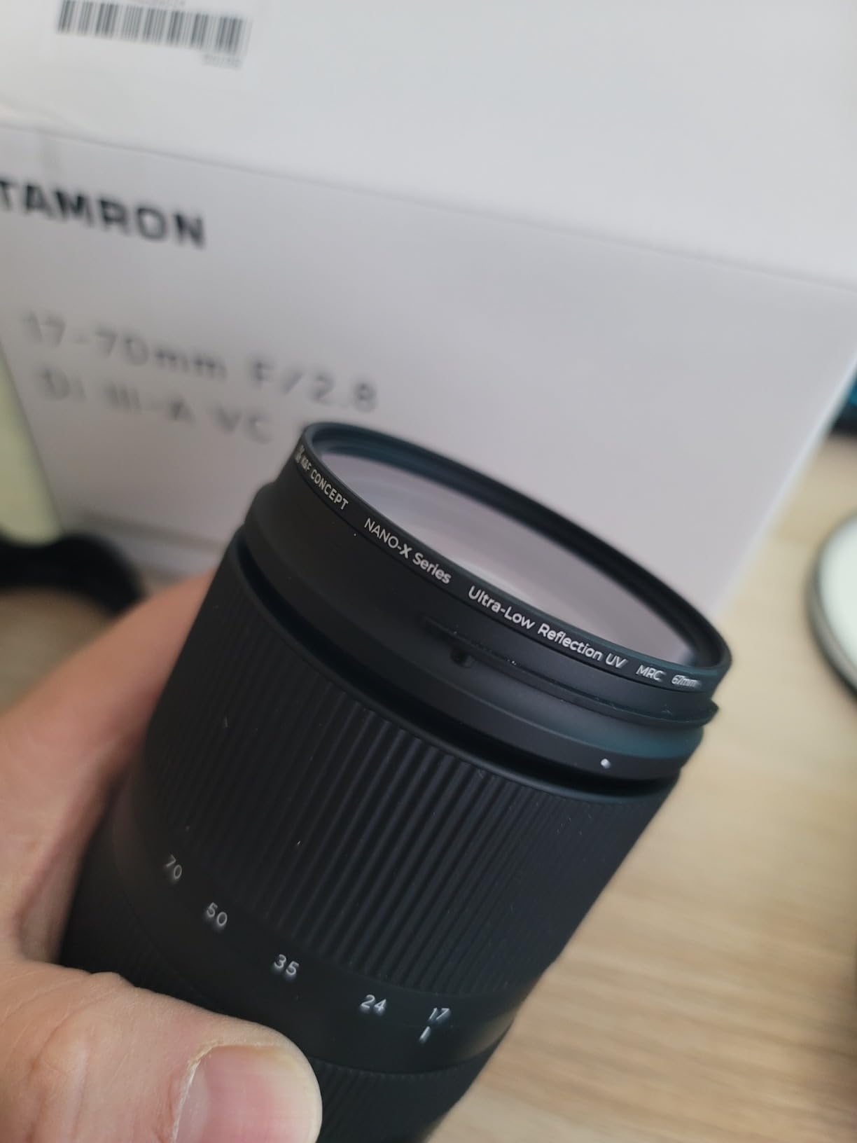 K&F CONCEPT 49mm Ultra-Low Reflectivity MCUV Lens Protection Filter | 28 Multi-Layer Coatings Ultra-Slim HD Waterproof Scratch Resistant UV Lens Filter (Nano-X Series) FV705 customer photo 2