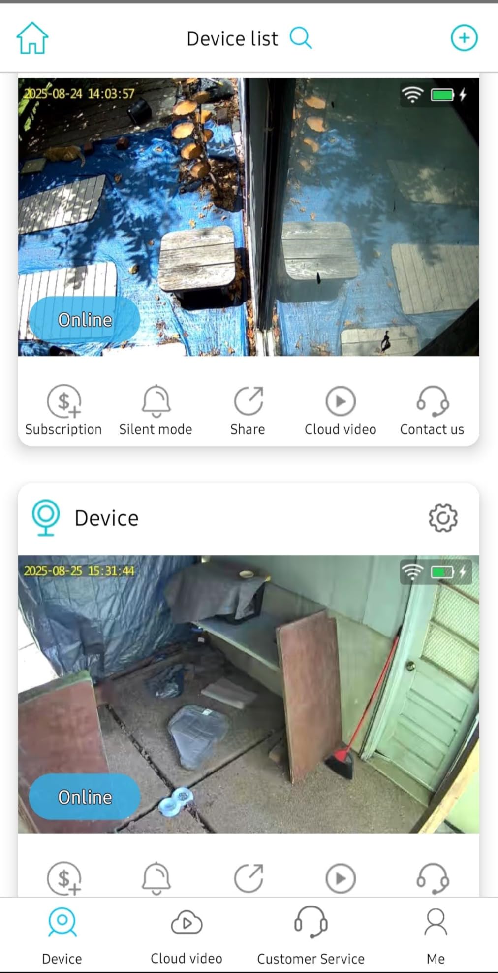 4G LTE Cellular Solar Security Camera Wireless Outdoor, 2 PCS 360°Live View, Free Cloud Storage, No WiFi Security Camera, Off Grid 2K Color Night Vision, Built-in SIM Card for Barn Farm Jobsite customer photo 1