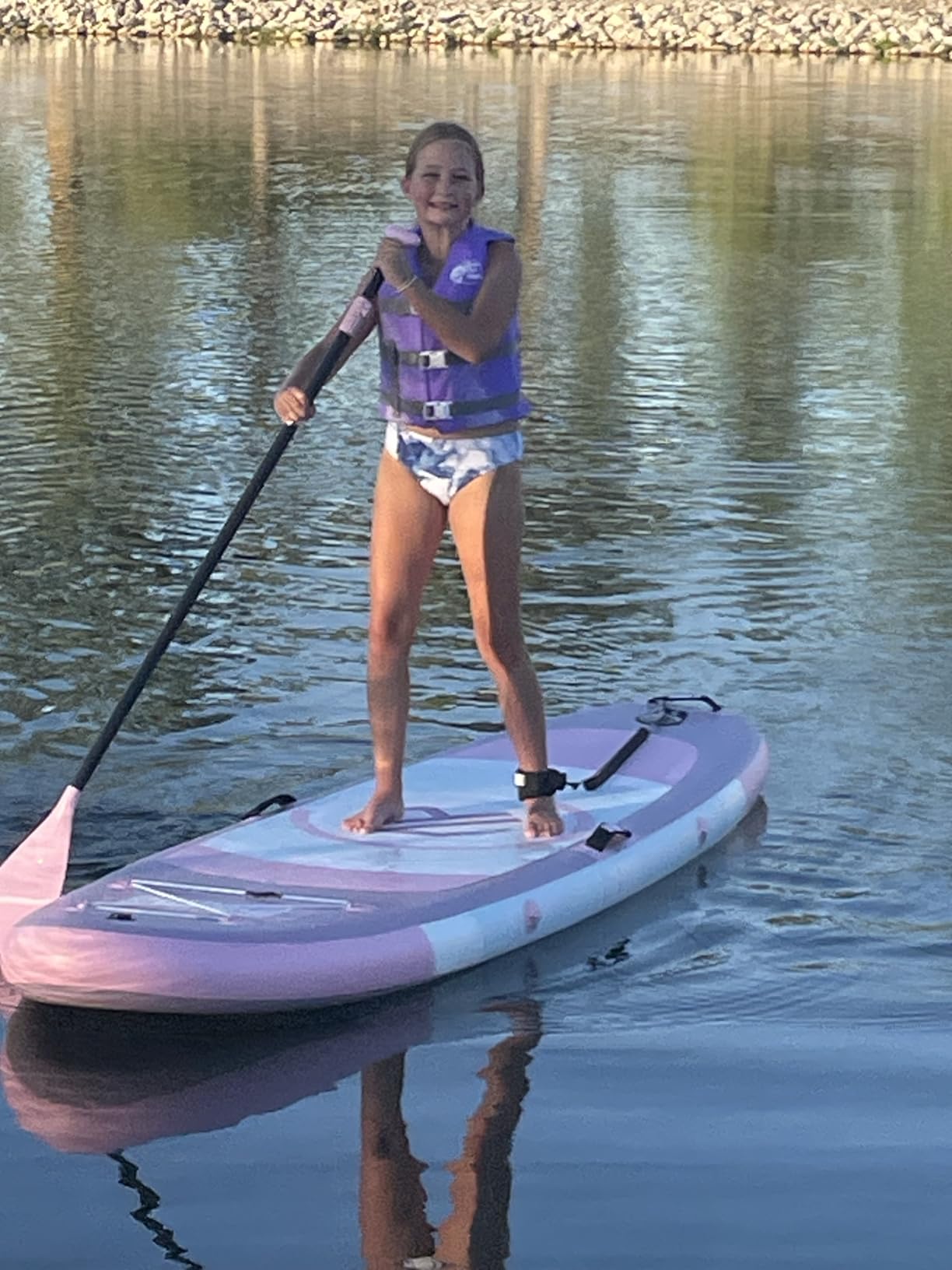 Niphean 10' Inflatable Paddle Board, Ultra-Light SUP for Beginners | Versatile Yoga Paddle Board with Durable SUP Accessories, 400lbs Capacity, Stand Up Paddle Boards for Adults & Youth customer photo 2