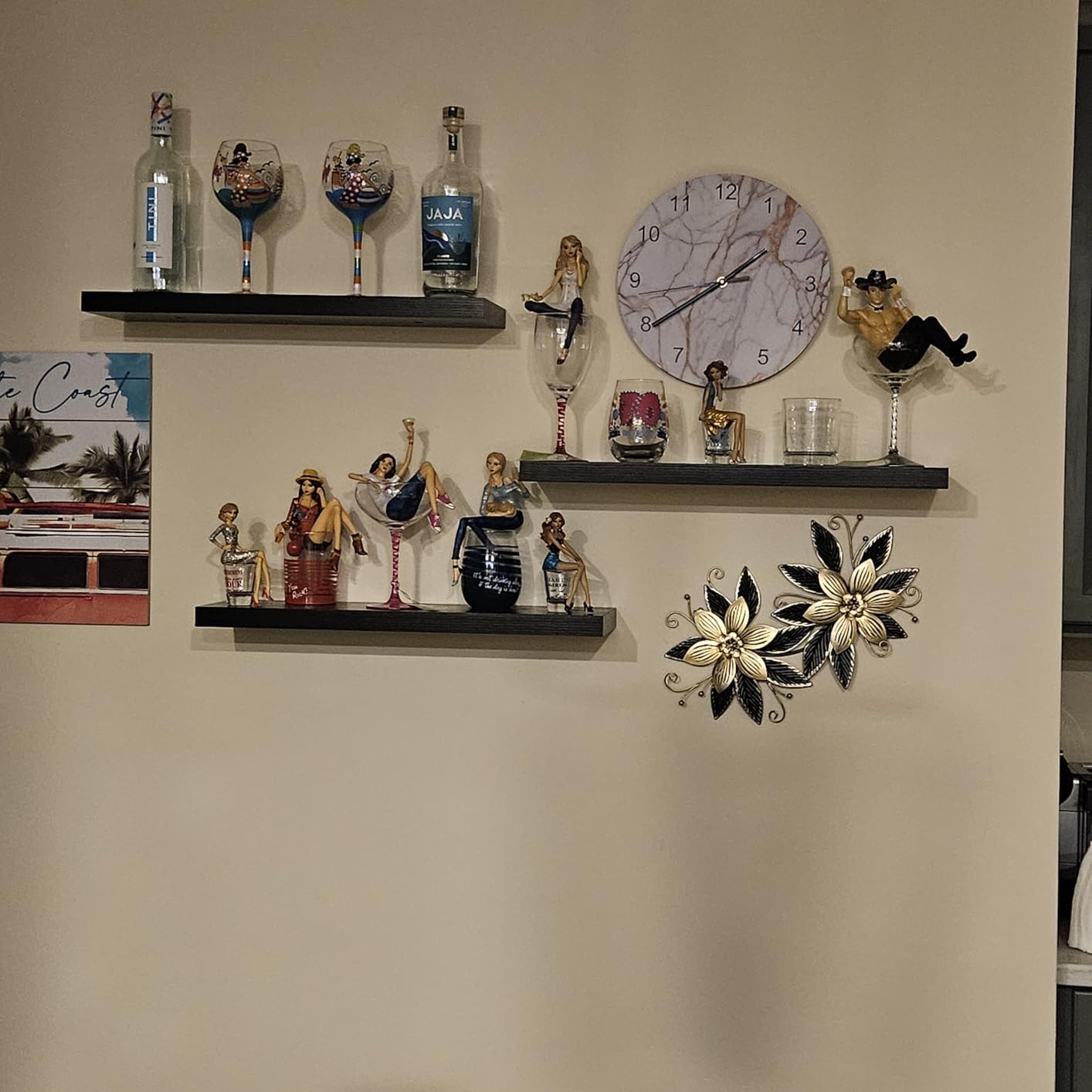 LIFFY Black Wall Decor, 15