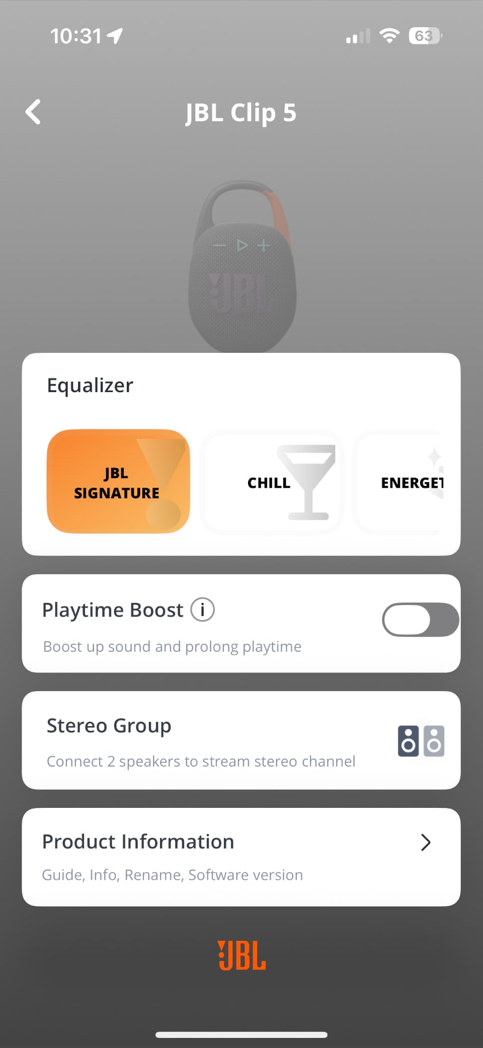 JBL Clip 5 - Ultra-Portable Waterproof Speaker, Carabiner, Up to 12 Hours Playtime customer photo 1