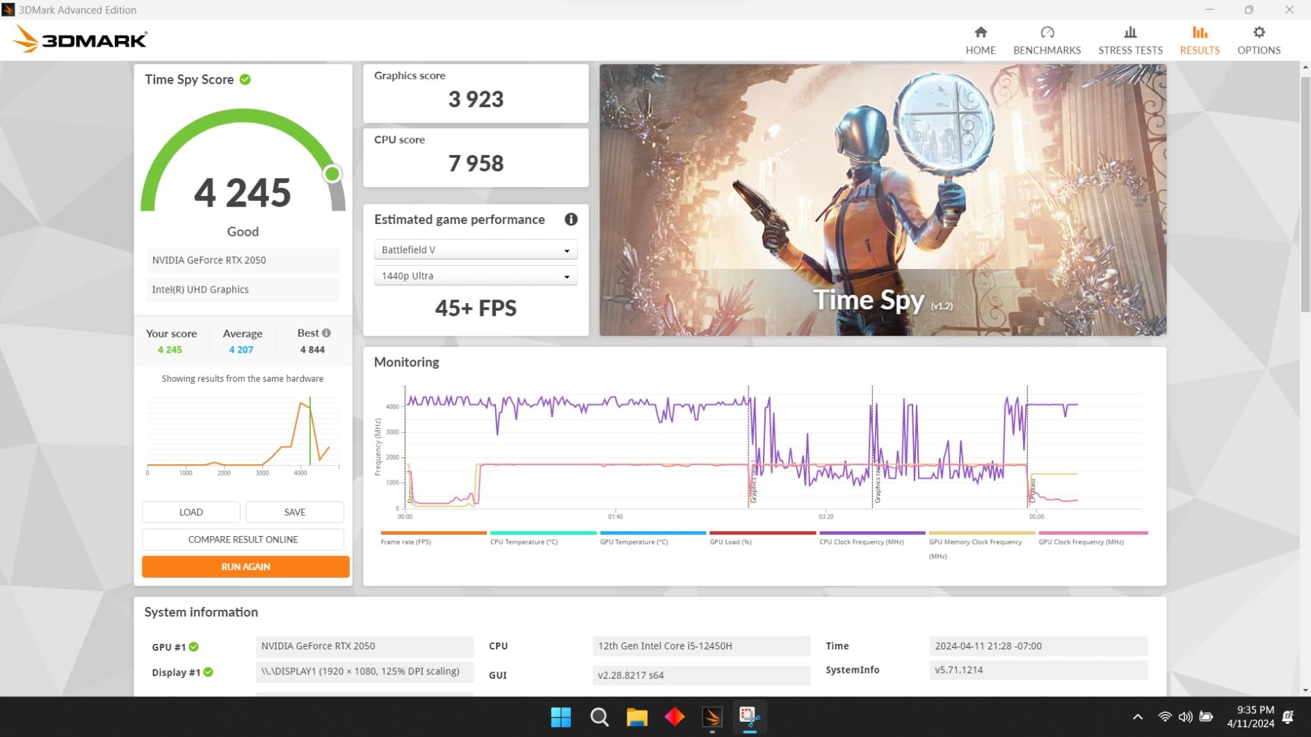 HP Victus 15.6 inch Laptop, FHD 144Hz Display, Intel Core i5-12450H, 8 GB RAM, 512 GB SSD, NVIDIA GeForce RTX 2050 GPU (4 GB Dedicated), Windows 11 Home, 15-fa1029nr (2024) customer photo 2