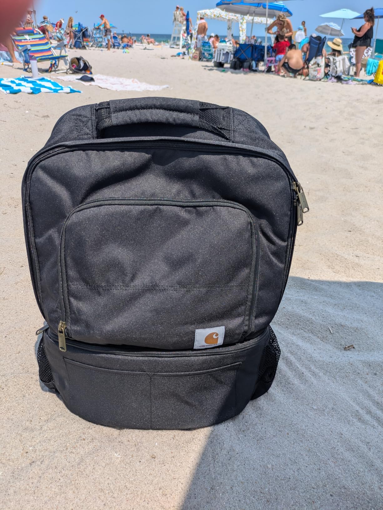 Carhartt Insulated 24 Can Two Compartment Cooler Backpack, Fully-Insulated Base, Durable Water-Resistant for Camping, Beach & Travel customer photo 2