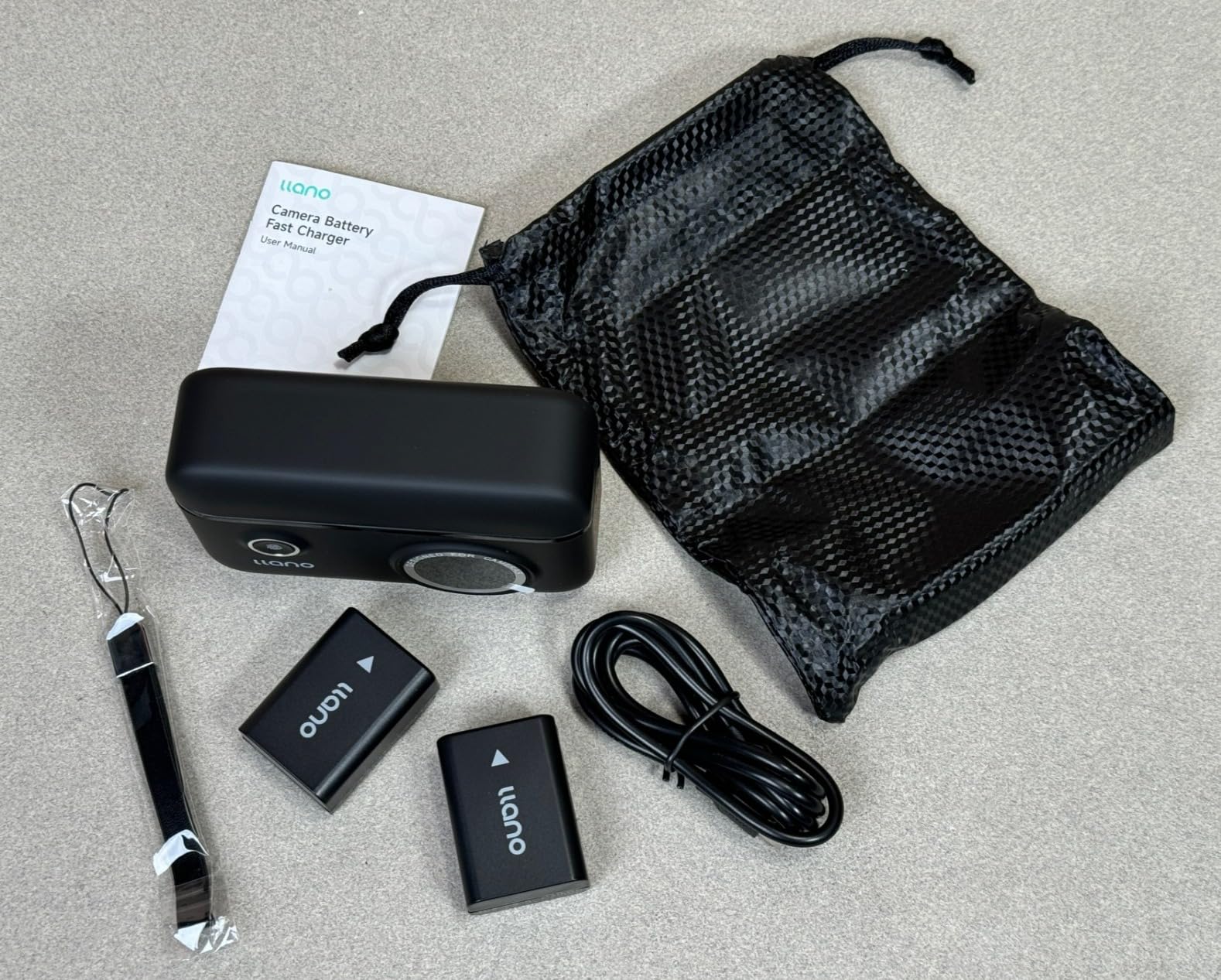 llano NP-FW50 Battery & 18W Fast Charger Set for Sony, 1080 mAH 2 Pack | for Sony Alpha A6400 A6000 ZV-E10 A7ii A7rii A6300 A6500 A7s A7 A7sii A7s A5100, Smart Digital Display, Magnetic Snap Cover customer photo 2
