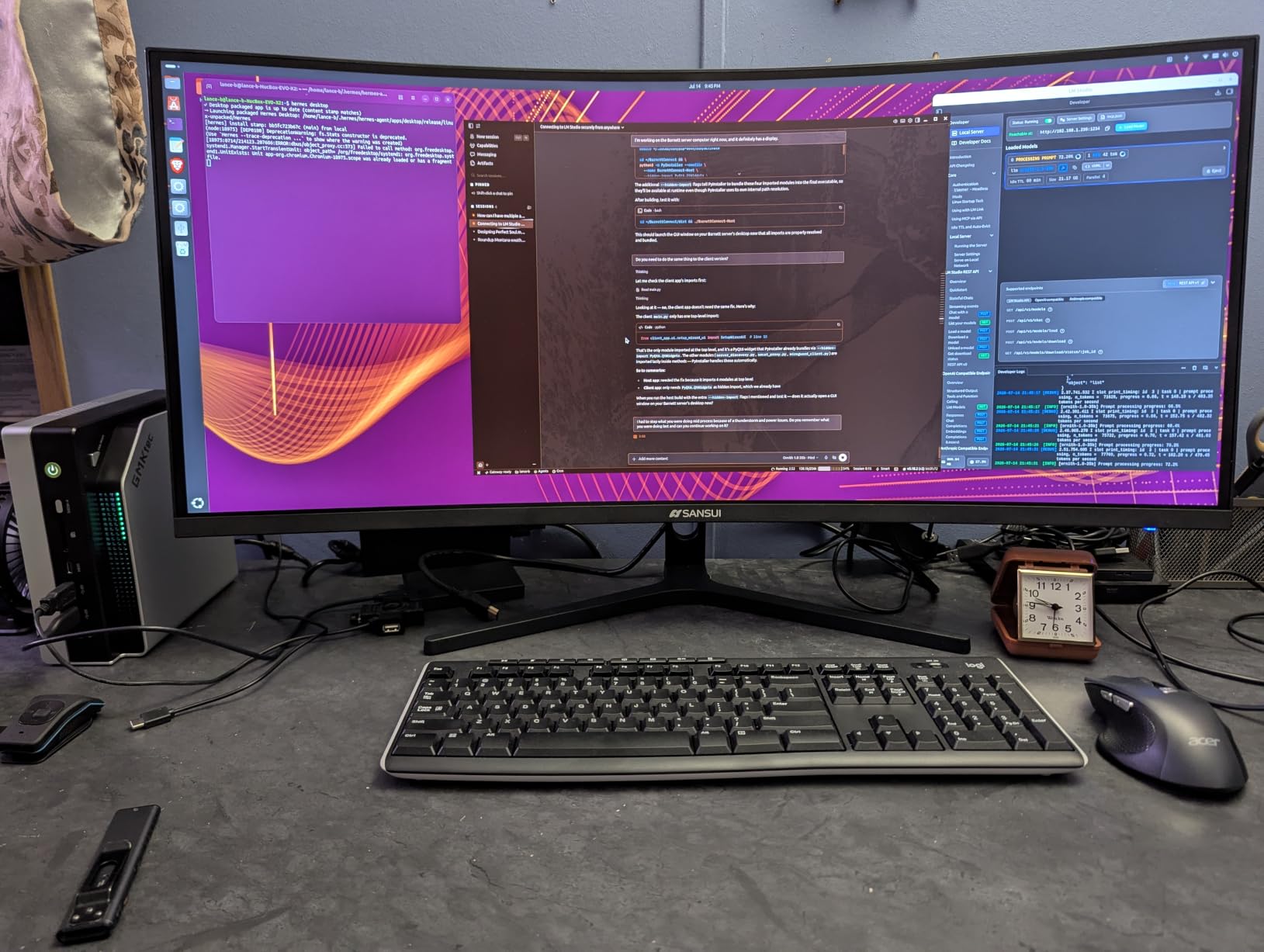 SANSUI Gaming Monitor 27