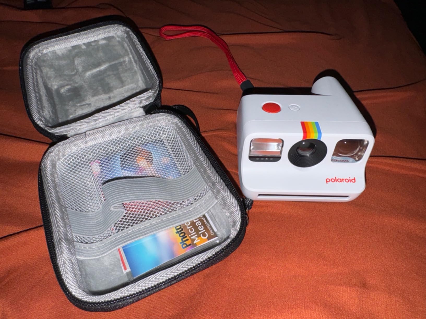 Polaroid Go Generation 2 Instant Film Mini Camera (Black) Bundled with Polaroid GO Color Film Double Pack, Hard Carrying Case, Lens Cleaning Cloth customer photo 2