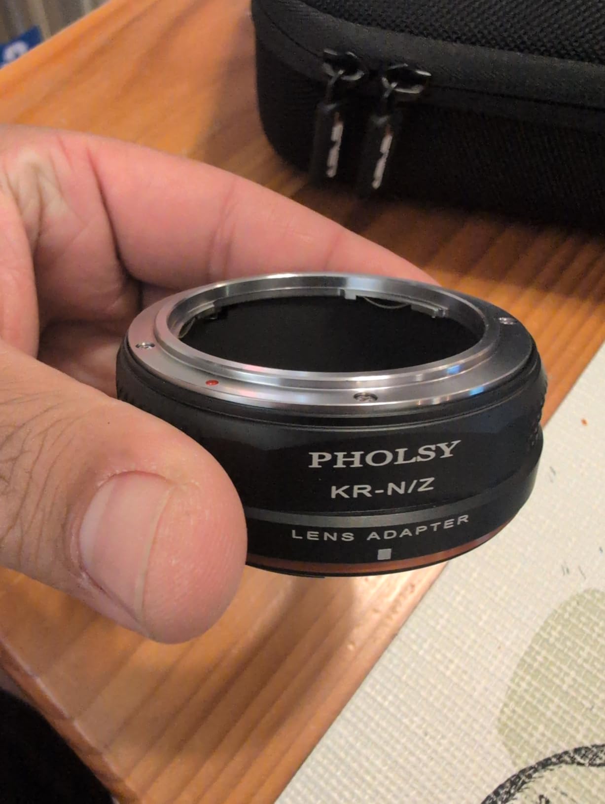 PHOLSY FTZ Lens Mount Adapter Manual Focus: Compatible with Nikon F Lens to Nikon Z Camera Body customer photo 1