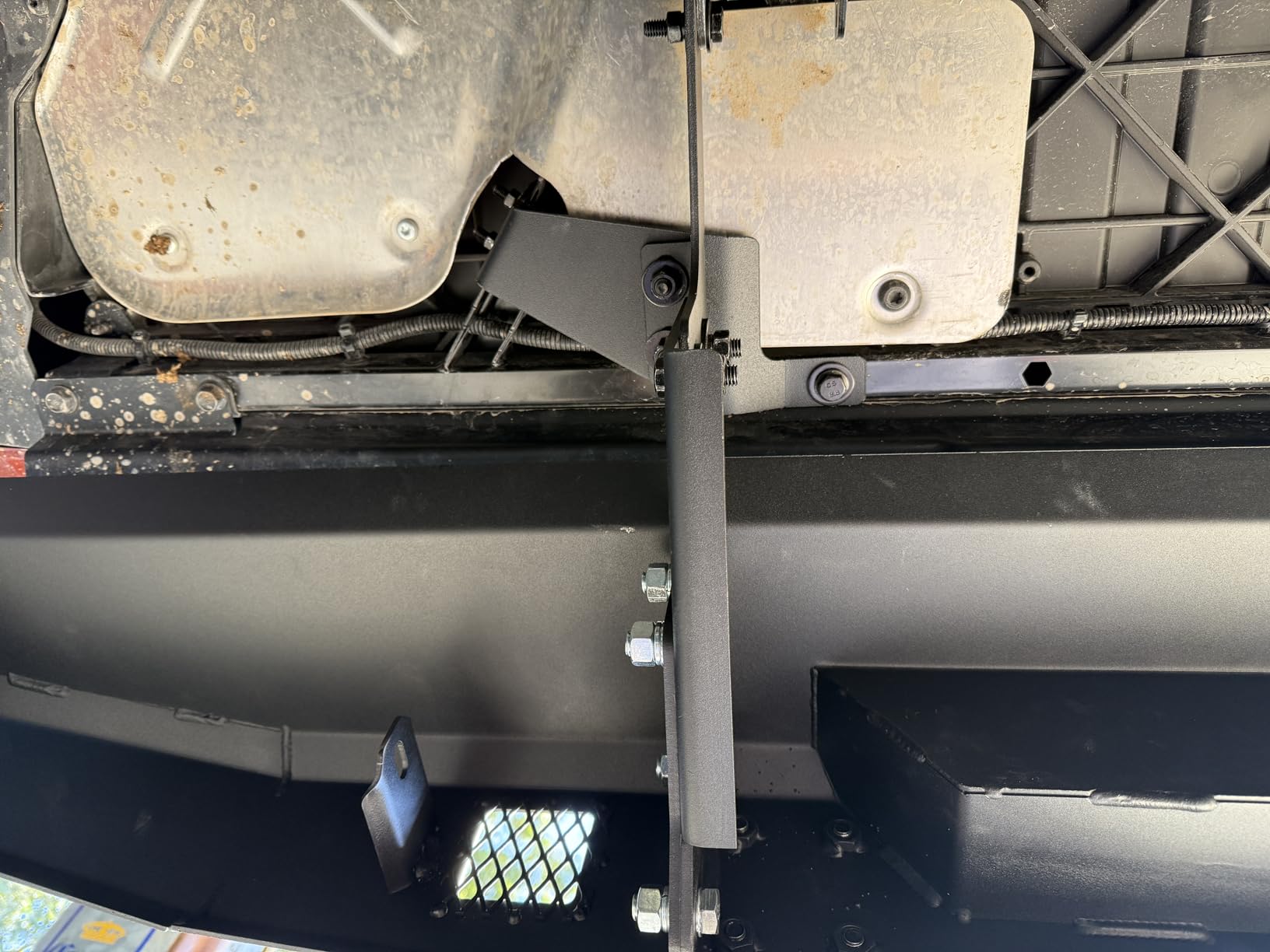 Rear Bumper for Polaris Ranger 1000/XP 1000/Crew 1000 18-25 | Heavy Duty; Pre-drilled for Lights Protect; W/D-Ring Base; Compatible with Polaris Ranger 1000 XP Crew 2018-2025 customer photo 2