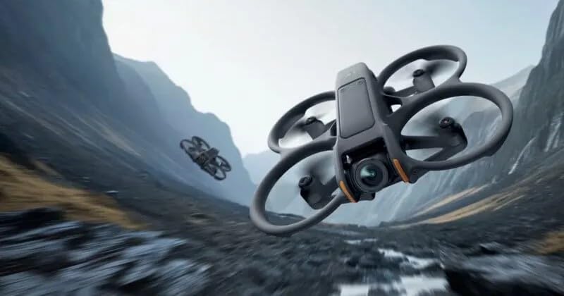 DJI Avata 2 Fly More Combo (3 Batteries) FPV Drone with Camera 4K, One-Push Acrobatics, Propeller Guard, 155 FOV, Camera Drone, Goggles 3 & RC Motion 3 + SD Card & Landing pad, Gray, Beginner-Friendly customer photo 1