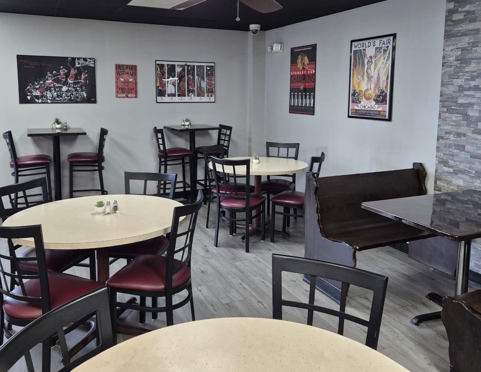 Poster Master Vintage Travel Poster - Retro Tourism Print - Lake Annecy, France, Europe, Advertising, Landscape - Gift for Artist, Friend - Wall Decor for Home, Office, 8x10 Brown Framed customer photo 1