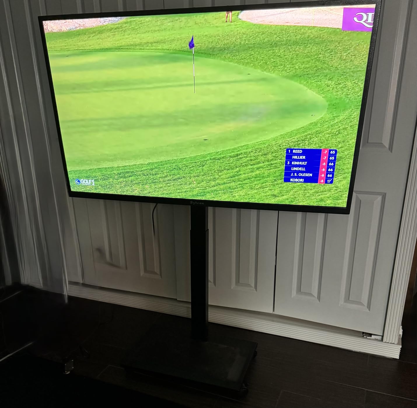 SYLVOX 55'' Outdoor TV, Superior Brightness of 2000 Nits for Full Sun, Upgraded IP56 Waterproof Anti-Glare Matte Finish, 4K HDR10 with Dolby Atmos Smart Google TV (Pool Pro 3.0) customer photo 1
