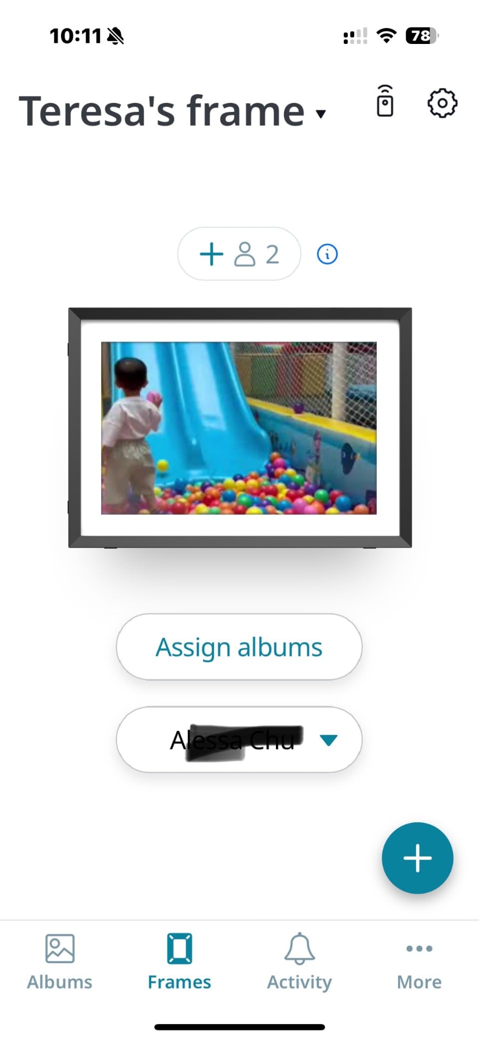 Digital Picture Frame Powered by Nixplay, 15.6