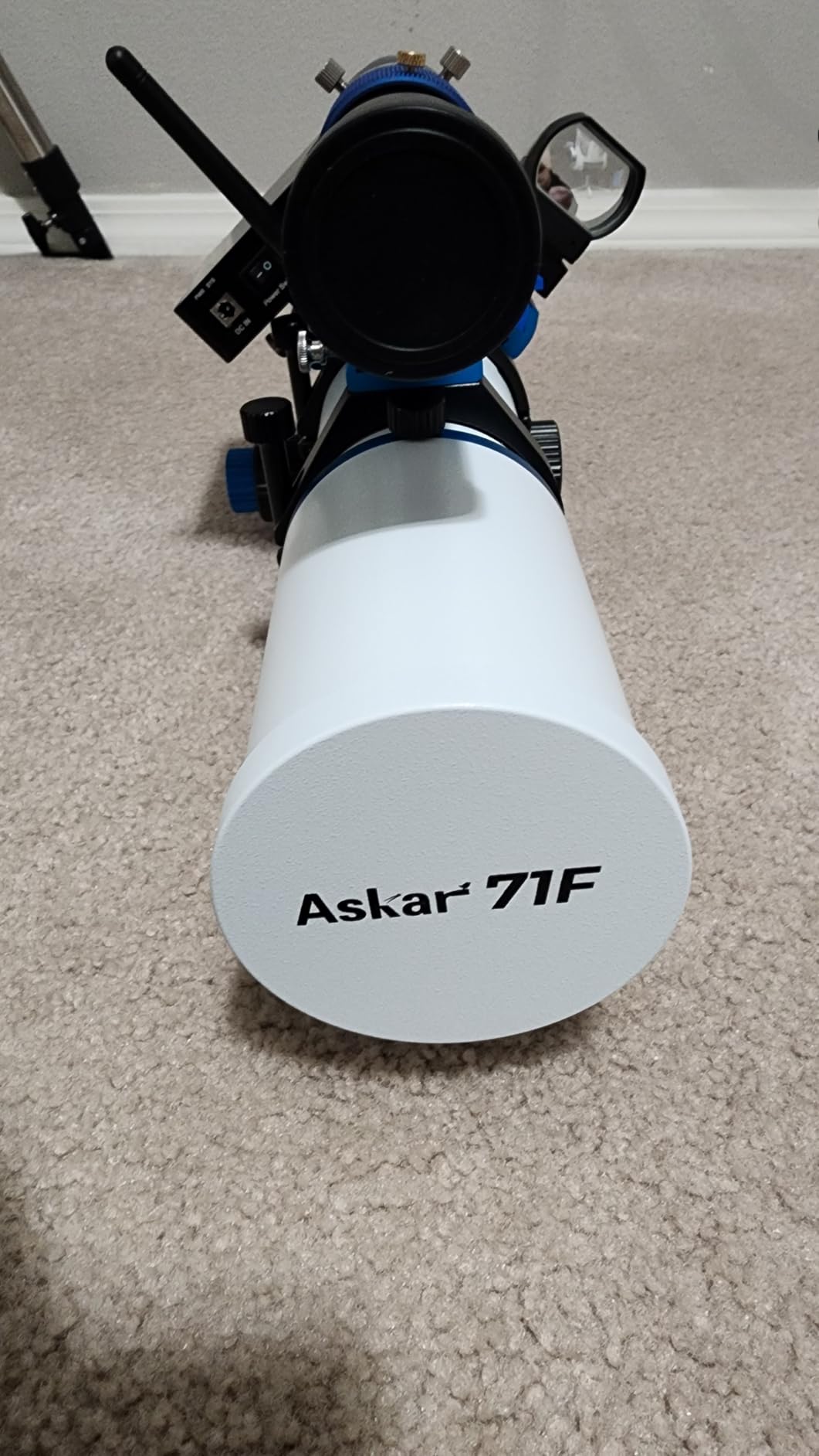 Askar 71F Flat-Field Telescope, 71mm Aperture F6.9 ED Glass Refractor OTA, Quadruplet Air-Spaced APO with 230mm Vixen Dovetail Plate for Deep Sky Astrophotography and Visual Astronomy customer photo 1