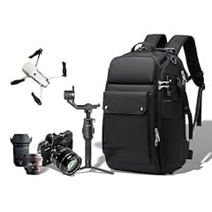 Camera Backpack Large, Waterproof Camera Bag for Mirrorless and DSLR with TSA Lock, Quick Access, 17-Inch Laptop Compartment, Adjustable Straps - Fits Camera Stabilizer, Drone, Black customer photo 2