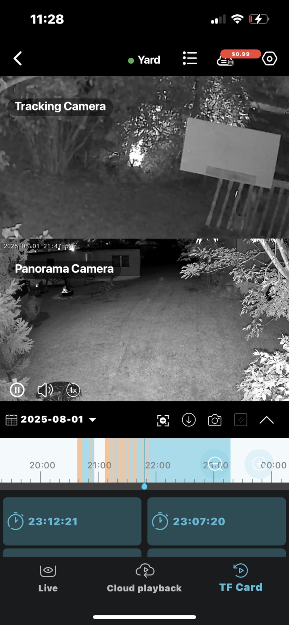 LETSCEE Dual Lens WiFi Security Camera Outdoor,5G/2.4G PTZ Outdoor Auto Tracking,HOM Security Surveillance System Camera,WiFi,Night Vision,7/24 Recording customer photo 1
