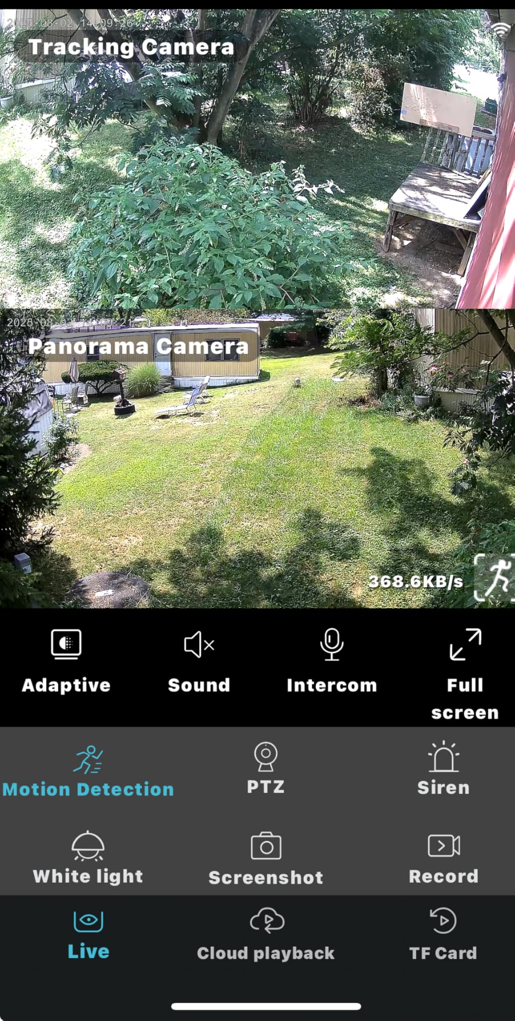 LETSCEE Dual Lens WiFi Security Camera Outdoor,5G/2.4G PTZ Outdoor Auto Tracking,HOM Security Surveillance System Camera,WiFi,Night Vision,7/24 Recording customer photo 2