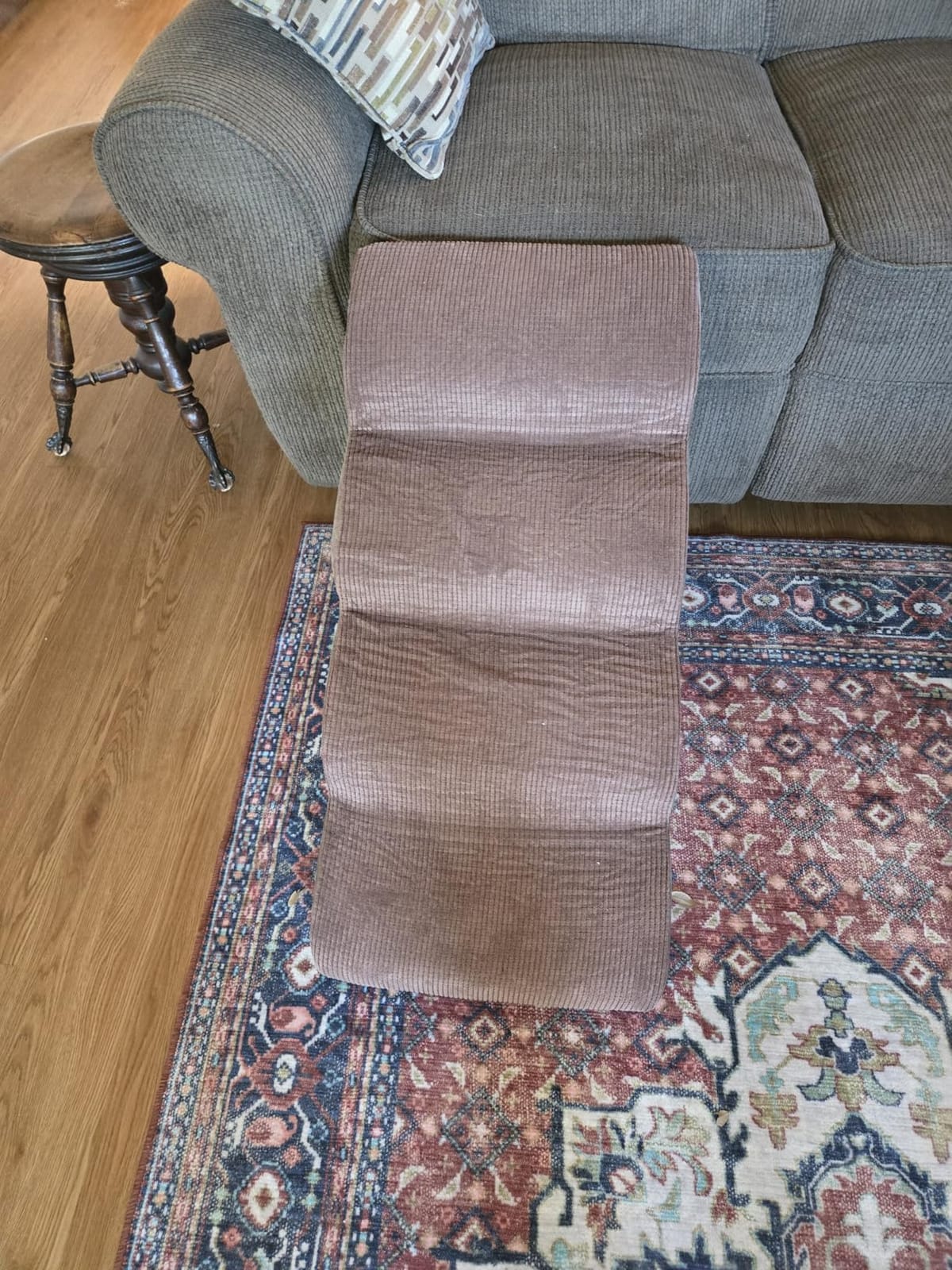Dog Stairs for Small Dogs, 4-Step Dog Ramp for Bed 19.7