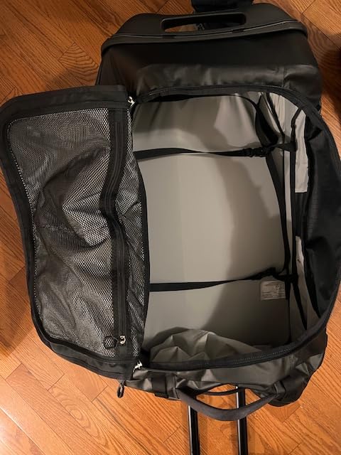 Transporter 90L Wheeled Travel Duffel Bag, Black OS customer photo 2