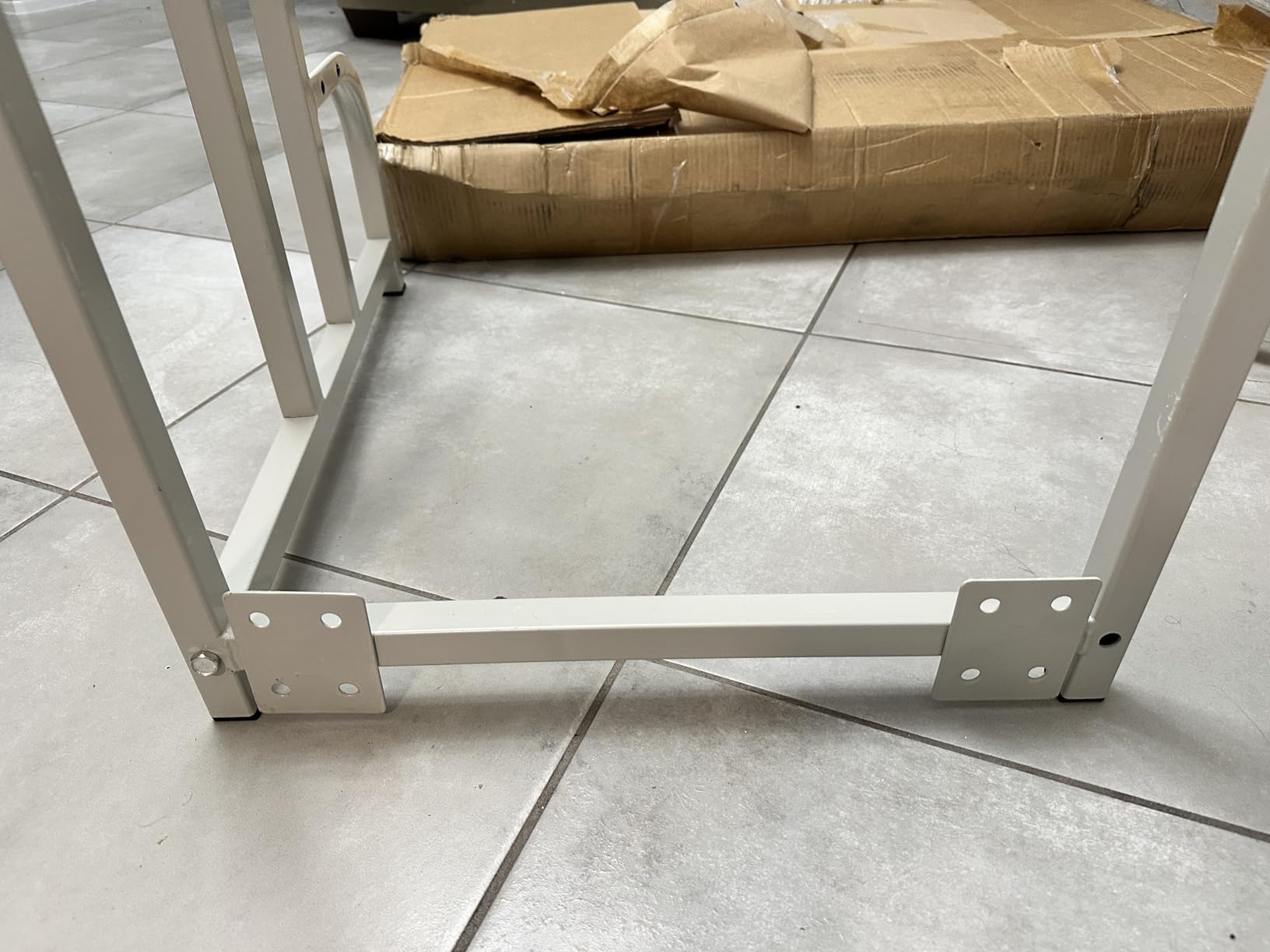 4 Step Rolling Stairs with Wheels, Industrial & Warehouse 4-Step Stairs, Non-Slip Rolling Steps with Stair Edge Protector, Easy to Move Rolling Steps for Goods Shelves, 23.6