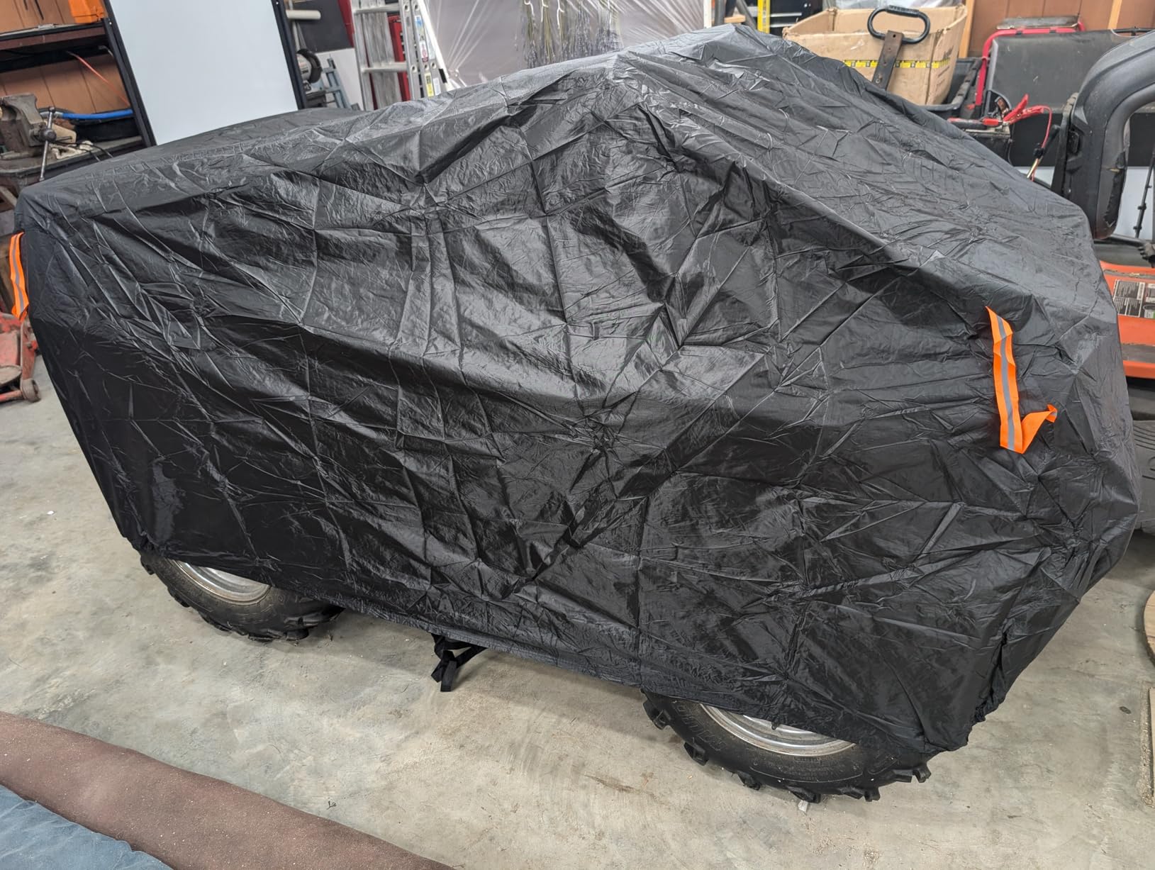 Puroma ATV Cover Waterproof Outdoor Heavy Duty Windproof Reflective Oxford customer photo 2