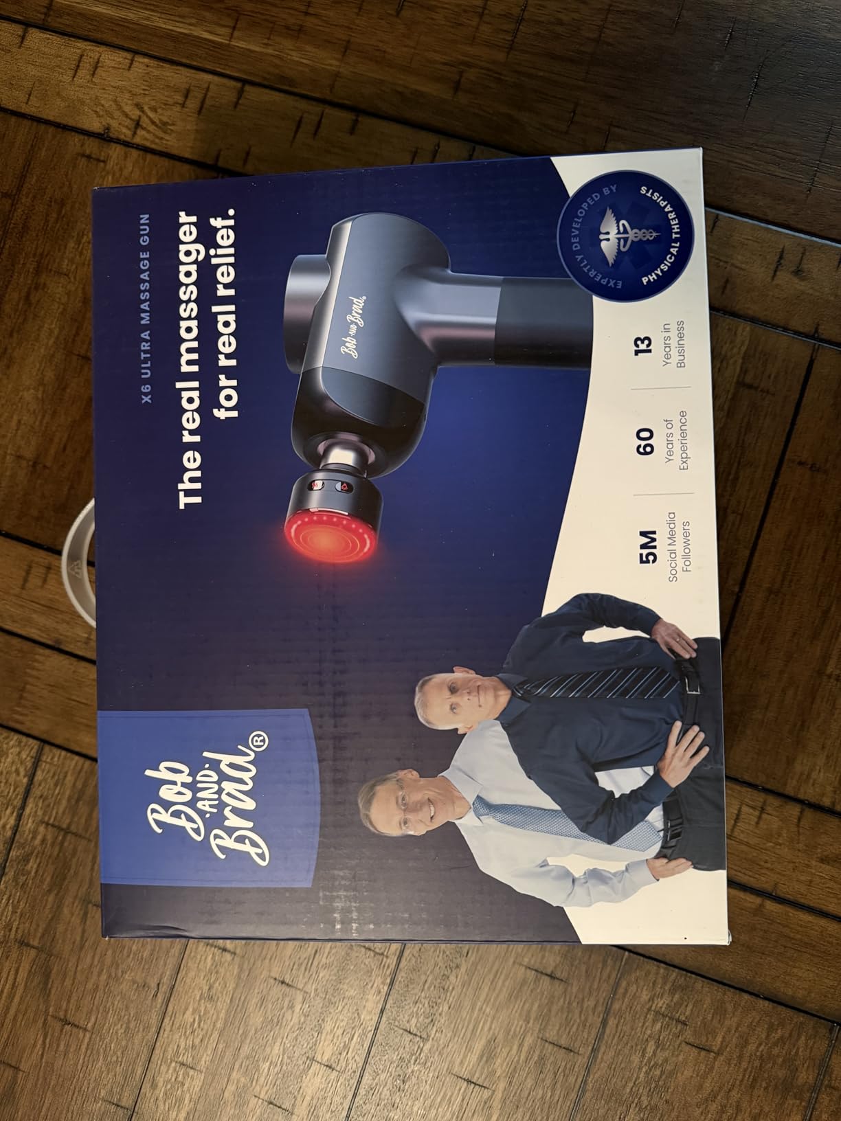 BOB AND BRAD X6 Pro Max Massage Gun with Heat and Cold, FSA Eligible HSA | Deep Tissue Percussion Massager Gun for Athletes, Metal Head & 5 Speeds, Handheld Muscle Massager for Body & Back Pain Relief customer photo 1
