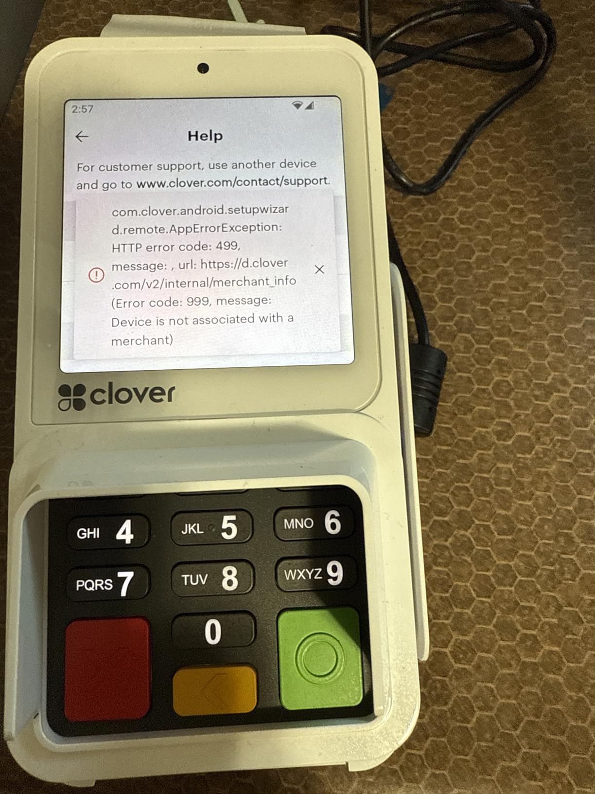 Clover Compact Payment Terminal - Requires New Merchant Processing Account Through Powering POS customer photo 2