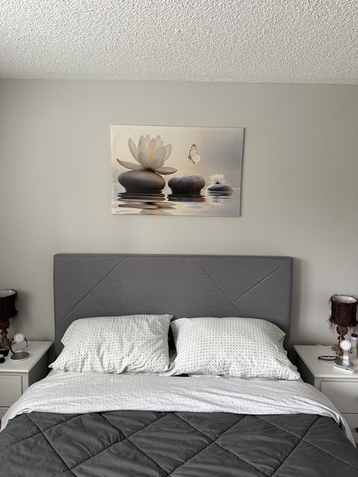 Farmhouse Barn Canvas Wall Art Rustic Farm Nature landscape Decor Pictures Retro Flower Field Meadow Barn Windmill Posters Prints for Home Decoration Bathroom Bedroom Living Room Decoration customer photo 2