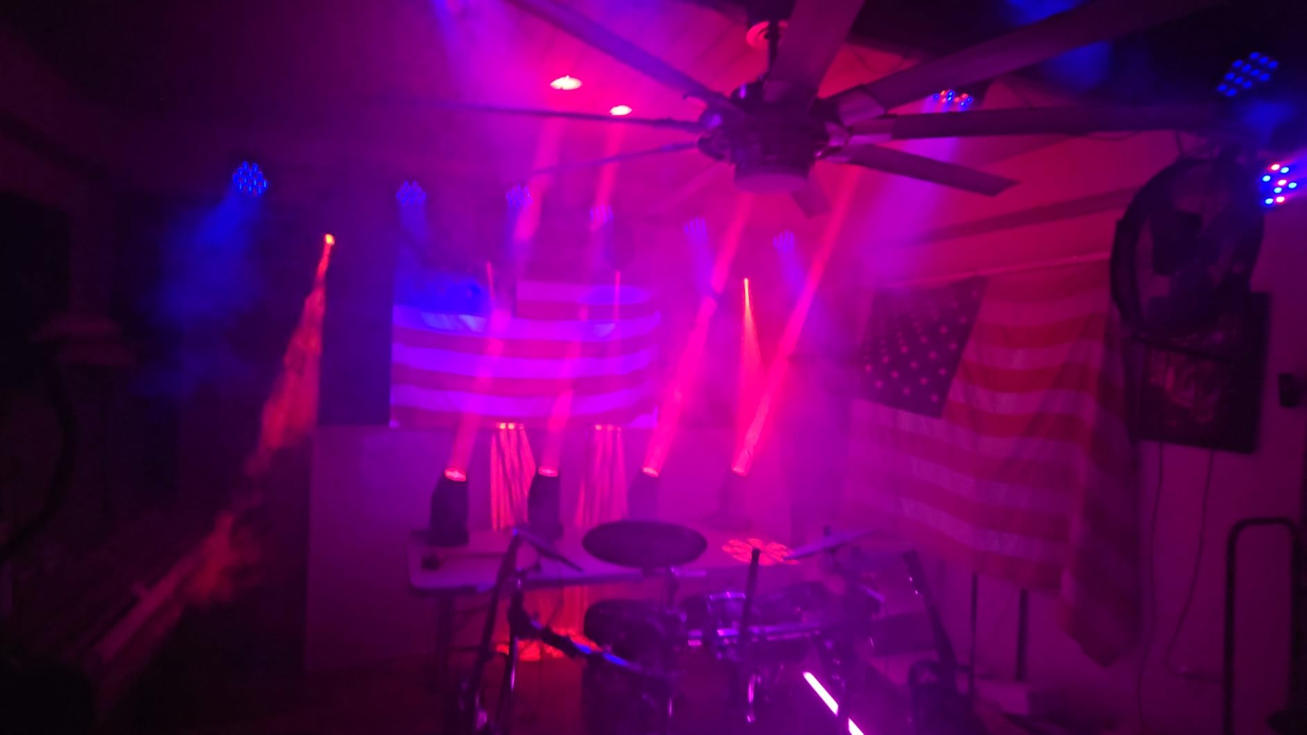 Betopper Moving Head Light LB150 150W Beam DJ Light - 12 GOBO 12 Colors 1 Prism Plate, DMX Sound Activated, 0-100% Dimming customer photo 1