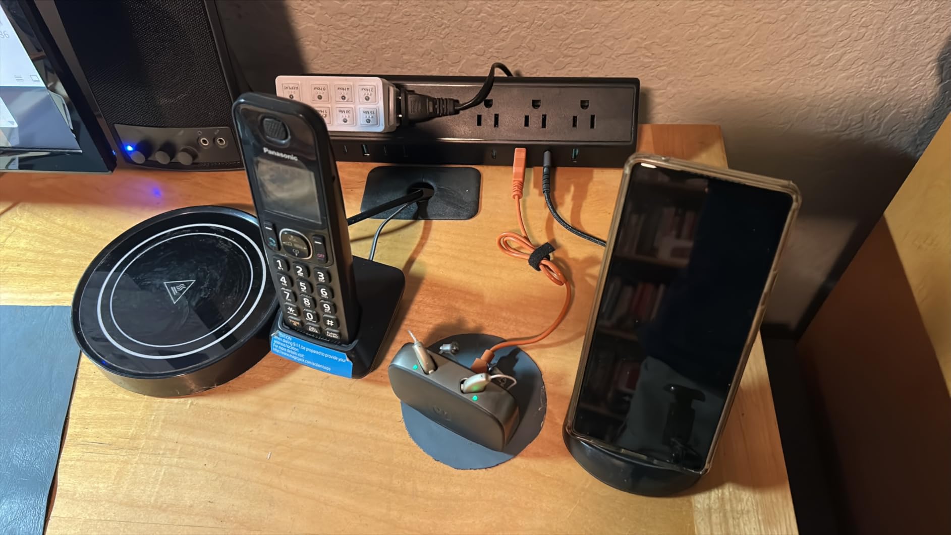 Jgstkcity Desk Clamp Power Strip,45W Fast Charging Station,4 USB-C,4 USB-A,Desk Mount Surge Protector,1875W Extension Cord with Multiple Outlets,ETL Listed, for Home Office Dorm Room customer photo 2