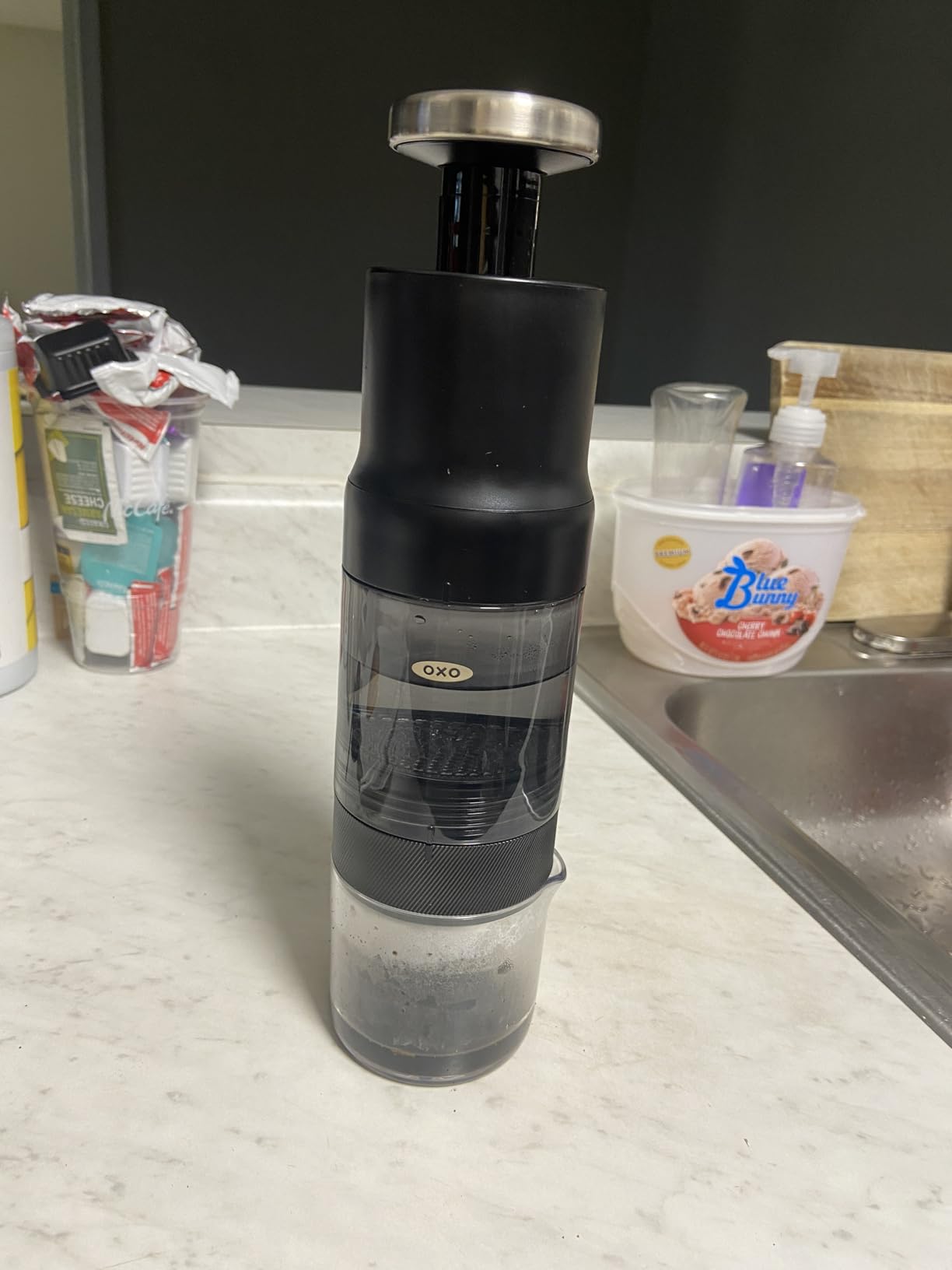 OXO Brew Rapid Brewer - Portable Travel Coffee Maker, Manual Hot & Cold Brew, Compact Handheld Brewer customer photo 2