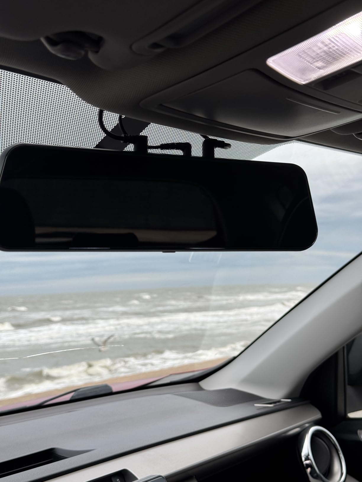 WOLFBOX G850 PRO 4K Mirror Dash Cam with ADAS and BSD,64GB Card,5.8GHz WiFi customer photo 1