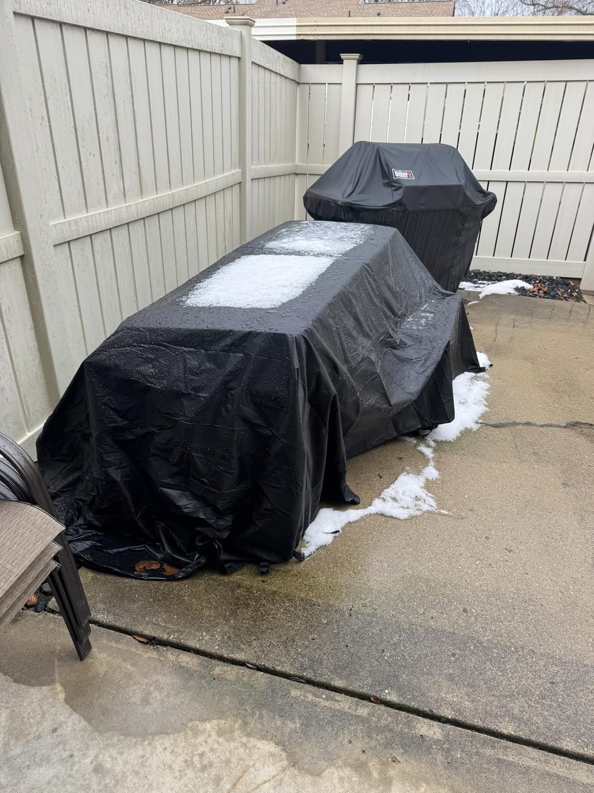 BALEINE Patio Furniture Covers Waterproof, Heavy Duty Outdoor Table Cover | 108
